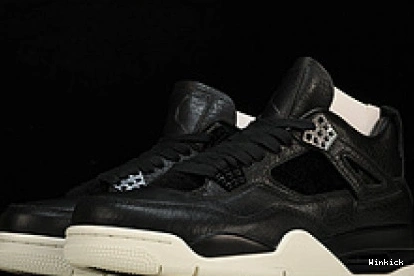 Black 819139-010 Jordan Hair 4 Pony Retro 1128